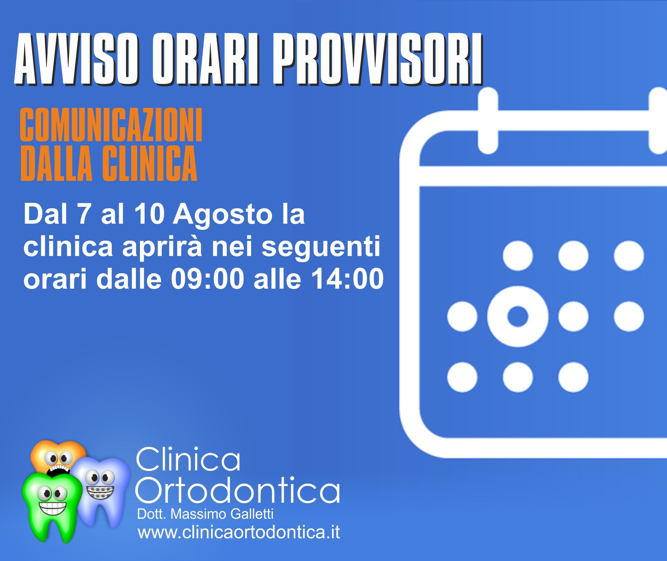 Comunicazioni dalla clinica