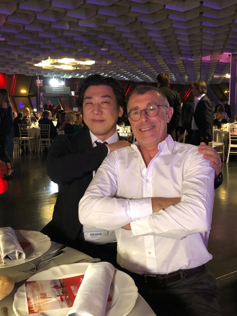 Kenji Ojima e Massimo Galletti , congresso SIDO di Novembre 21